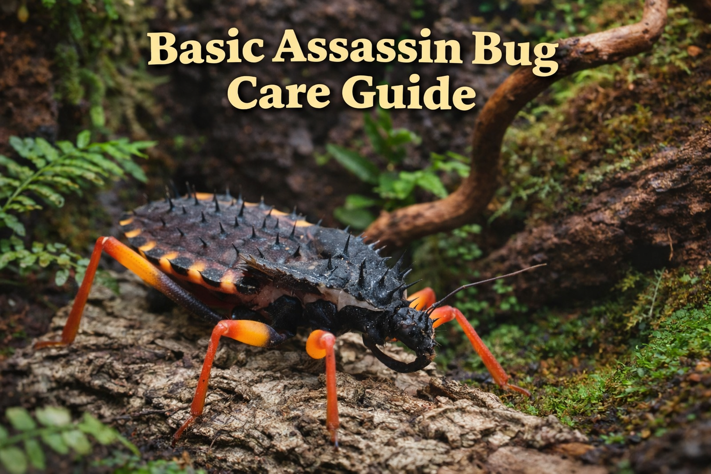Basic Assassin Bug Care Guide