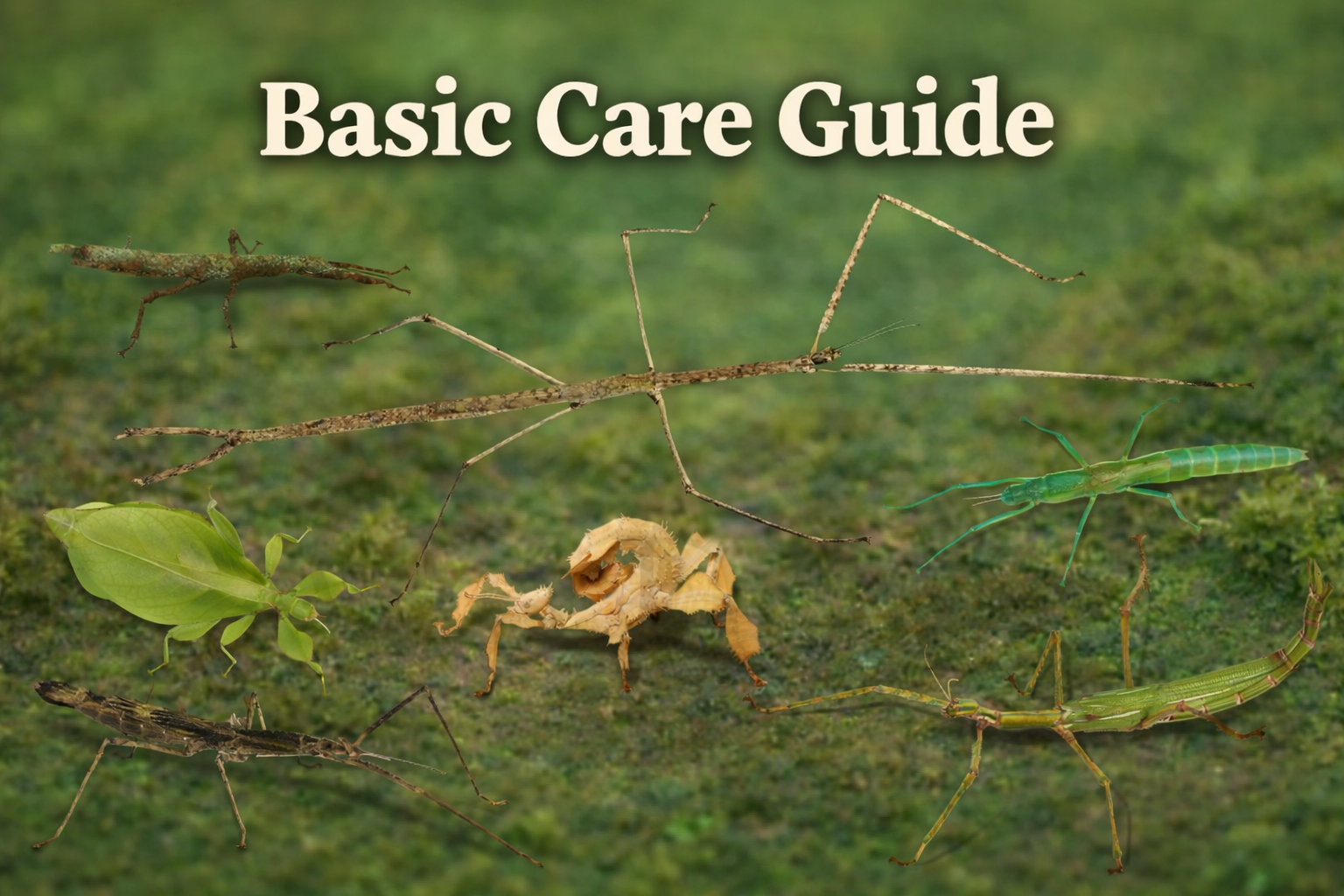 Stick and Leaf Insect Care Guide – Heart Leaf Tropicals