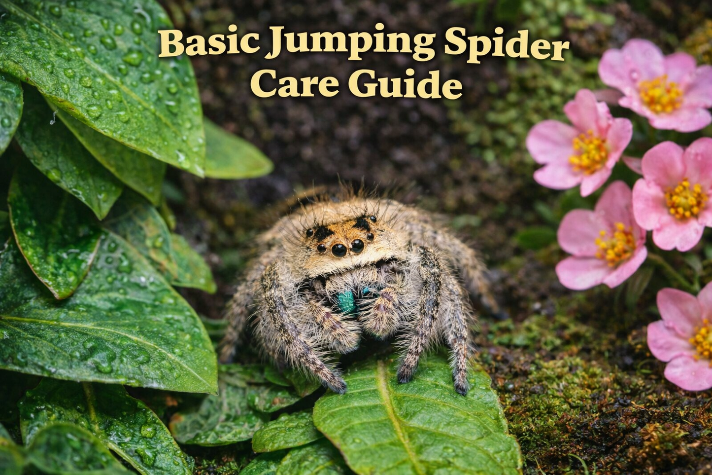 Basic Regal Jumping Spider Care Guide
