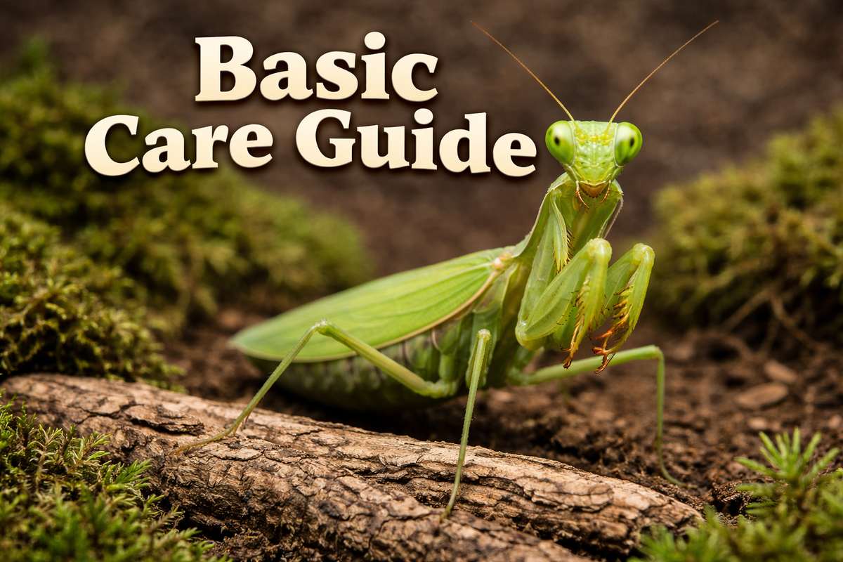 Basic Mantis Care Instructions – Heart Leaf Tropicals