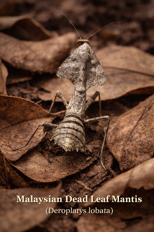 Asian Dead Leaf Mantis (Deroplatys Lobata) i3/i4