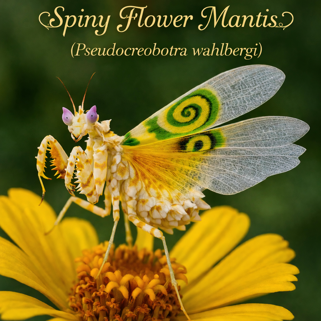 Spiny Flower Mantis (Pseudocreobotra wahlbergi) - i2/i3